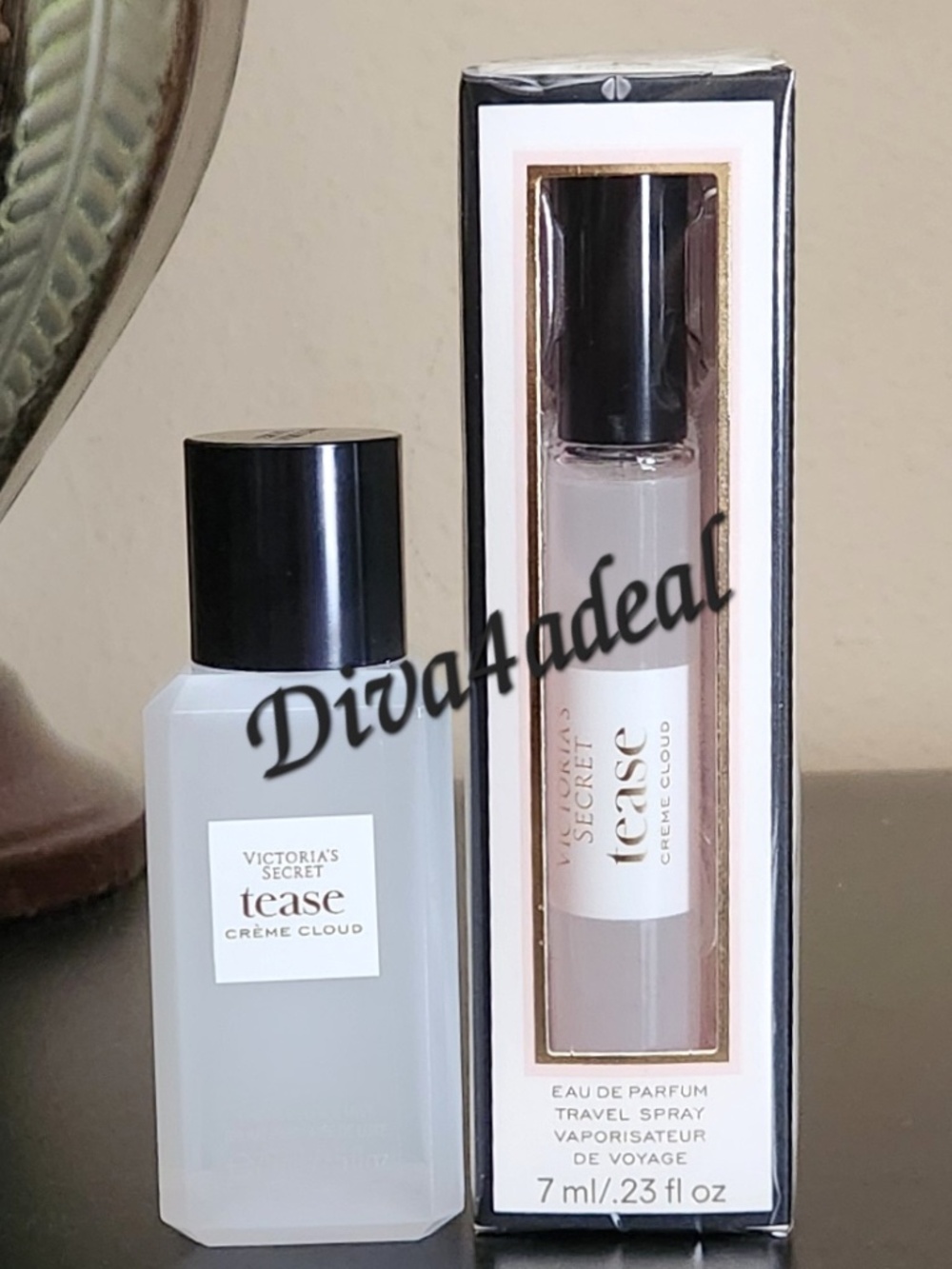 Victoria’s Secret TEASE CRÈME CLOUD Mist Spray & Parfum Spray 2PC Set